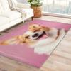Corgi Rug 4x6 ft, Kawaii Dog Area Rug, Puppy Rugs for Living Room Bedroom, Dog Lover Carpet, Kids Room Decor for Boys Girls, Washable Non Slip Soft Low Pile Indoor Area Rugs view 1