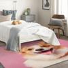 Corgi Rug 4x6 ft, Kawaii Dog Area Rug, Puppy Rugs for Living Room Bedroom, Dog Lover Carpet, Kids Room Decor for Boys Girls, Washable Non Slip Soft Low Pile Indoor Area Rugs view 2