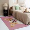 Corgi Rug 4x6 ft, Kawaii Dog Area Rug, Puppy Rugs for Living Room Bedroom, Dog Lover Carpet, Kids Room Decor for Boys Girls, Washable Non Slip Soft Low Pile Indoor Area Rugs view 3