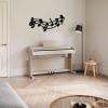 Bisamu Music Notes Decor, Metal Musical Notes, Treble Clef Music Decor, Music Wall Art, Music Notes Wall Decor, Gift for Music Lover (31.4 x 14.5/80 x 37cm) view 3