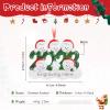 2023 Christmas Ornaments Personalized Christmas Ornaments with Names Snowman 2-6 Custom Family Ornament (5 Name) view 2
