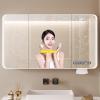 DELURA Lighted Medicine Cabinet for Bathroom - Front Lit & Backlit LED Medicine Cabinet with Lights, Anti Fog/Waterproof/Dimmable(Gray) view 3