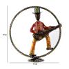 Handcrafted Metal Musician Showpeice for Home Dcor/Gifting/Table Dcor Lovable Designer Decorative Gift Item by OMSAICRAFT G2 view 4