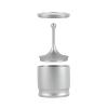 HEEPDD Coffee Dosing Ring, 58mm Aluminum Alloy Espresso Powder Receiver Container, Silver, Anti-Dust Press Cup view 1