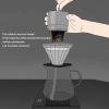 HEEPDD Coffee Dosing Ring, 58mm Aluminum Alloy Espresso Powder Receiver Container, Silver, Anti-Dust Press Cup view 4