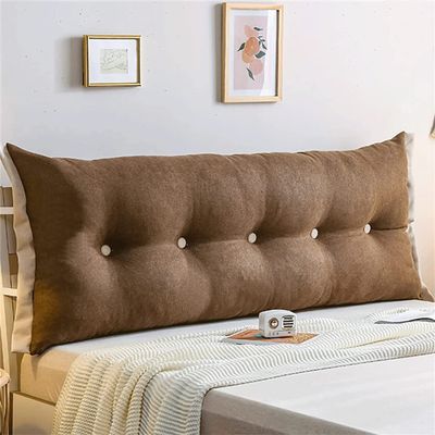 MGEMJMJ Headboard Cushion Reading Pillow Soft Cushion for Sofa Bed Upholstered Cushions Double Tatami Pillow Large Back Cushion for Bed(Size:31.5x25.6/80x65cm,Color:B)