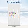 Byoblu Nycs Five Boroughs in Subway Bubbles Beach Towel Absorbent Bathroom Towels Beach Towels Oversized Super 32x52 Inch view 4