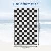 Byoblu Checkered Flag Beach Towel Absorbent Bathroom Towels Beach Towels Oversized Super 32x52 Inch view 4