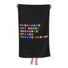 Byoblu Nycs Five Boroughs in Subway Bubbles Beach Towel Absorbent Bathroom Towels Beach Towels Oversized Super 32x52 Inch view 1
