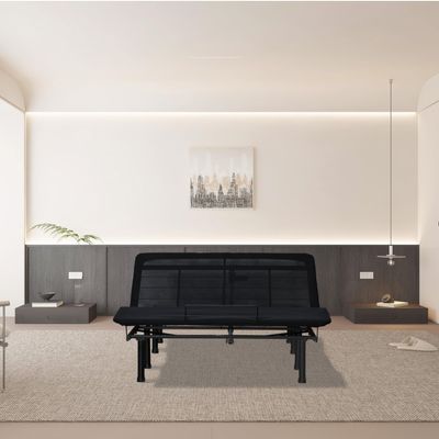Adjustable Bed Base -Full-Three FOLD- Motorized Head and Foot Incline - Quick and Easy Assembly