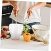 Anneome Angled Salad Bowl Multipurpose Food Storage Serving Bowl for Vegetables Fruits and Desserts Design for Restaurants Parties and Home Use view 3