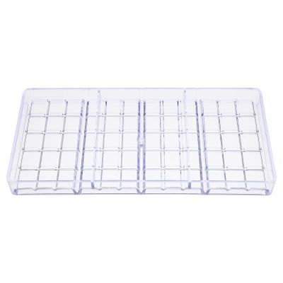 BRIGHTFUFU Clear Plastic Mold Baking Candy Mold for Chocolate Making and Easy to Use Chocolate Molds for Homemade Treats