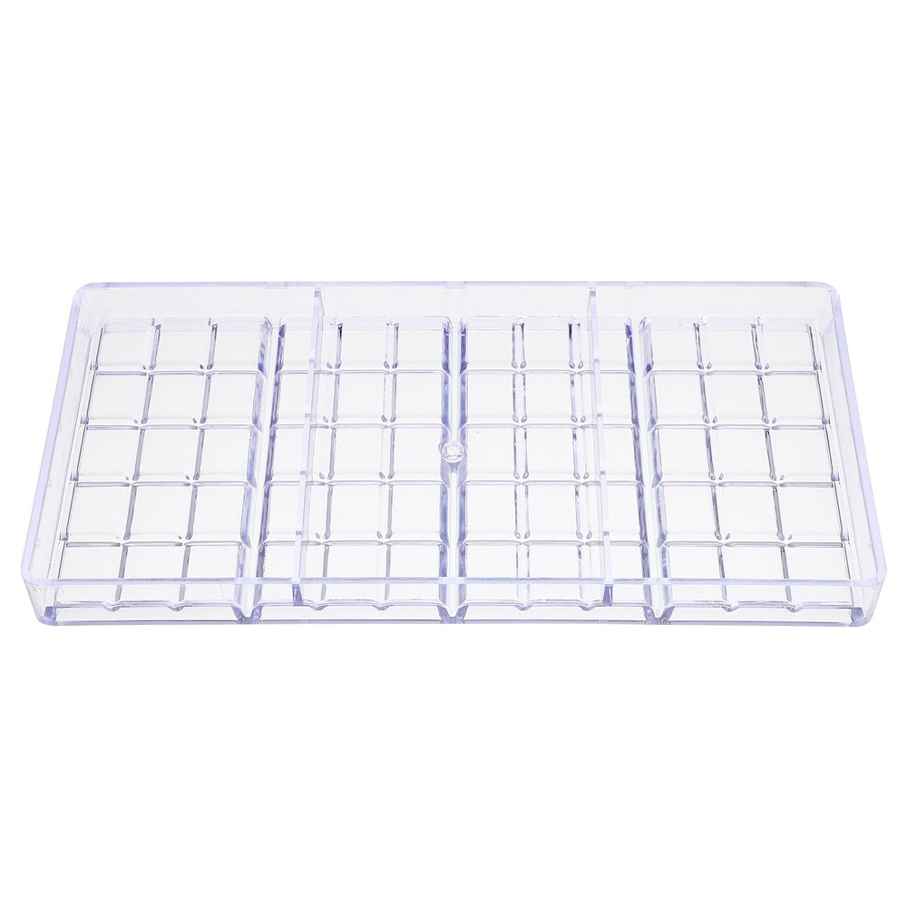 BRIGHTFUFU Clear Plastic Mold Baking Candy Mold for Chocolate Making and Easy to Use Chocolate Molds for Homemade Treats