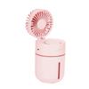 CHILDWEET Portable Air Humidifying Fan Spray Mini Desktop Cooling Fan for Home Office Car view 1