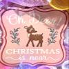 Handmade Oh Deer! Christmas is Near Holiday Ribbon Door Wreath 22 in W65 SO CUTE view 4
