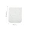 OFFSCH Laundry Mesh Bag Set Large White Mesh Bra Underwear Wash Bag Reusable Washing Machine view 2