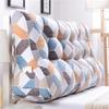 MGEMJMJ Double Bedside Reading Cushion Headboard Bed PillowHeight 60Cm Sofa Cushion Detachable Long Cushion High Resilience Cotton Cushion(Size:35.4inch/90cm,Color:D) view 1