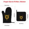 3 Stars and Sun Filipino Philippines Flag Premium Heat Resistant Oven Mitts Pot Holders Baking 4-Piece Set view 4