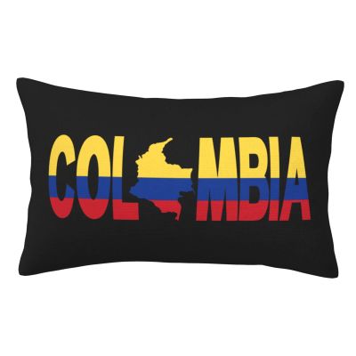 axxor Flag of Colombia Pillow Covers Soft Cozy Rectangle Pillow Covers Home Decor, for Sofa Bed Living Room 20"x30"