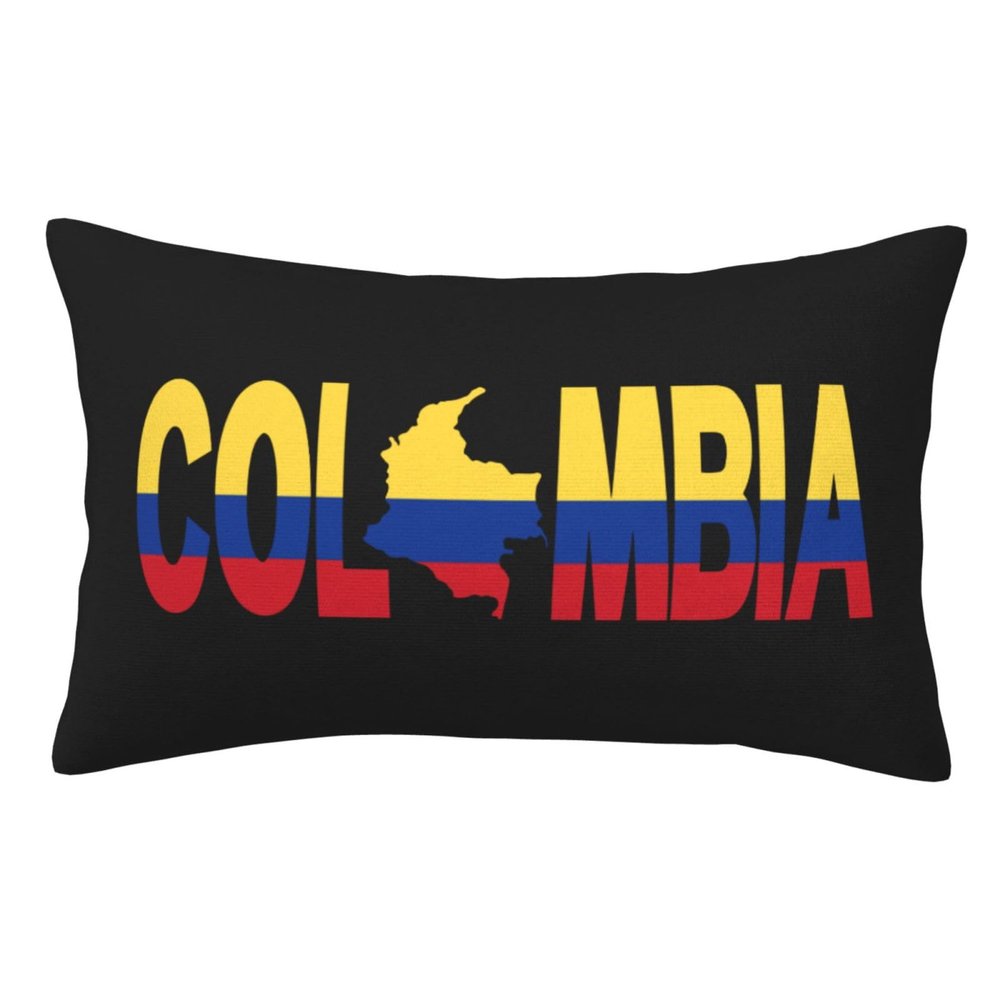 axxor Flag of Colombia Pillow Covers Soft Cozy Rectangle Pillow Covers Home Decor, for Sofa Bed Living Room 20"x30"