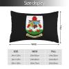axxor Coat of Arms of Bermuda Couch Pillow Covers Soft Cozy Rectangle Pillow Covers Home Decor, for Sofa Bed Living Room 16"x24" view 4