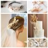 10 Pieces Dried White Italian Ruscus Eucalyptus - Real Preserved Ruscus Stem Branches, Real White Dried Floral Plant Pampas Green Leaves Bundle for Boho Wedding Party, Home Decor, Vase Filler view 4