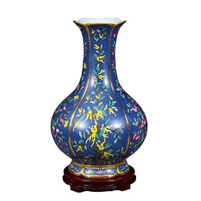 ULTRAWAVE Vases Home Decor Vase Floor Ceramic Blue Flowers Antique Large Vase Home Furnishing Articles Sitting Room Large Floor Vases Flower Vase