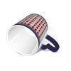MDATT Red Checkered White Squares Print Coffee Cup,Heat Sensitive Personalized Color Changing Cups,Color Changing Mug,Grandpa Gift view 2