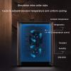 GagalU 48 liters Wine Cooler 16 Bottle Wine Fridge with Avoid Light and Heat Insulation Wine Cellars Transparent Glass Touch Control Low Noise Operation Built in or Freestanding view 4