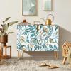 SIGNWIN Sideboard Buffet Cabinet, Kitchen Storage Cabinet with 2 Doors, Colorful Plant Leaves Parttern, Cupboard Console Table for Dining Room- 35" L x 18" W x 29" H view 3