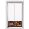 Changshade Cellular Shades Blinds for Indoor Windows Door Cordless, Honeycomb Blind 1 Inch Pull Down Pleated No Drill Tools Easy Install, Shade Size 18.5" Width36" Height, White view 1