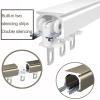 Curtain Track Glider Rail, Curtain Rail With Mute Rollers, Heavy Duty Curtain Track System, Shower Curtains Room Divider, For Bedroom Bay Windows Room Divider Ceilings ( Color : Champagne , Size : 1.5 view 4