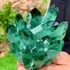 KatLin Natural Green Mirage Crystal Cluster Mineral Healing Jewelry Ornaments (Size : 900-1000g) view 2