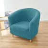 XMAYODS Club Chair Slipcover 1 Piece Stretch Barrel Chair Covers Printed Tub Chair Slipcovers Soft Spandex Armchair Cover Removable Couch Furniture Protector Cover for Living Room (Color : #26) view 3