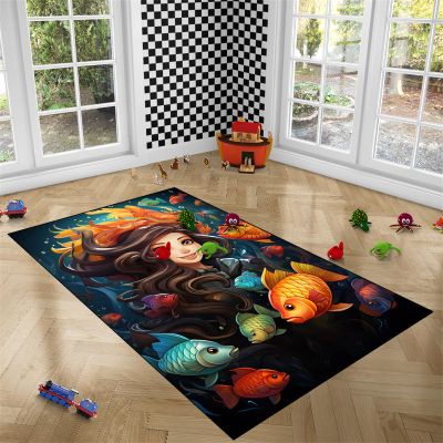 BATATADOCE Kids Rugs for Girls Bedroom - Play Rugs for Kids Playroom Rug for Girls Bedroom for Playrooms Bedrooms Floor Mat,3'4'