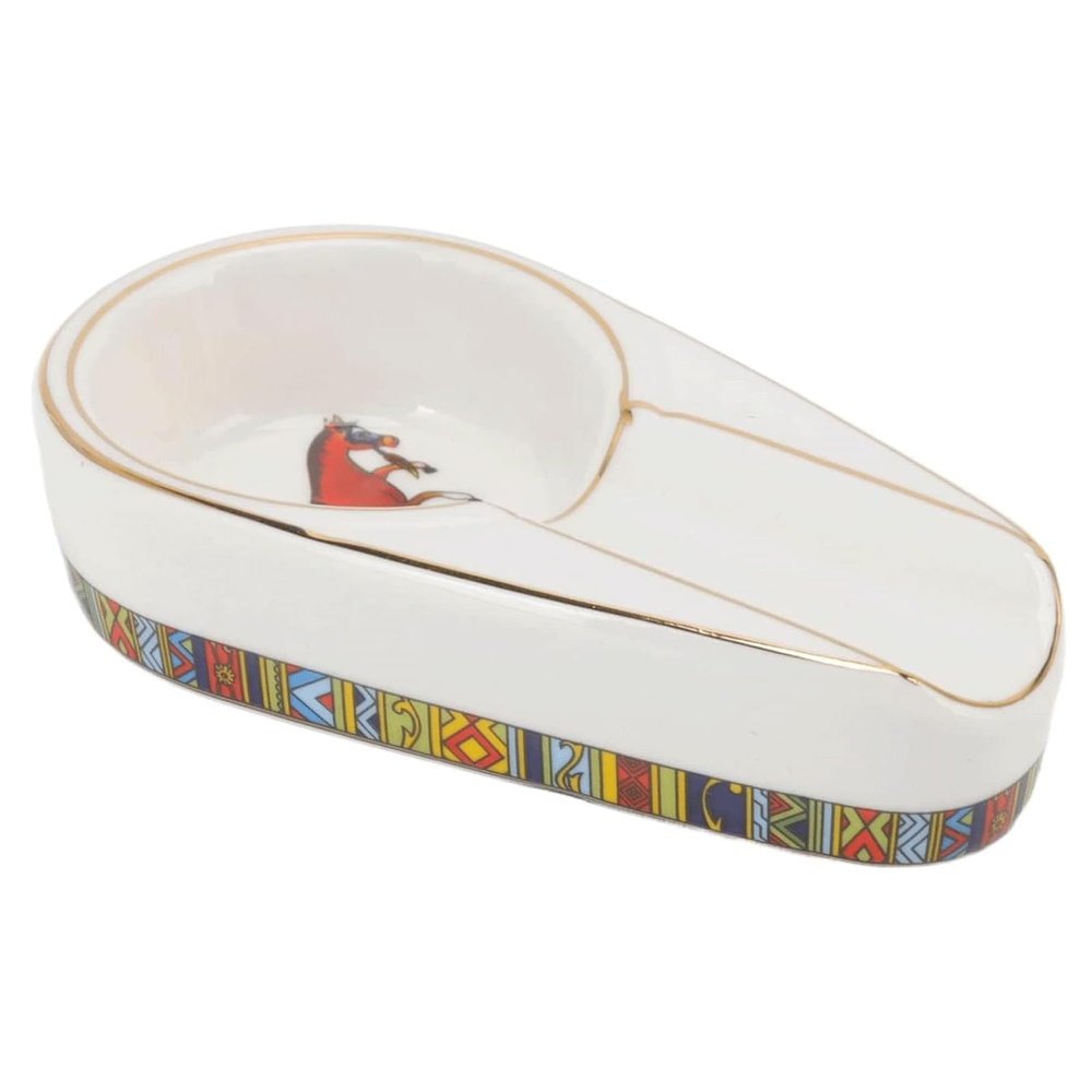 Creative Ash Tray Ceramic Ashtray Anti-slip Base Ashtrays Personality Light Luxury Indoor Ashtray Portable Home Ashtrays