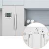 Digital Bathroom Shower Wall Clock, Waterproof Spray, Large Display of Thermo-Hygrometer view 4