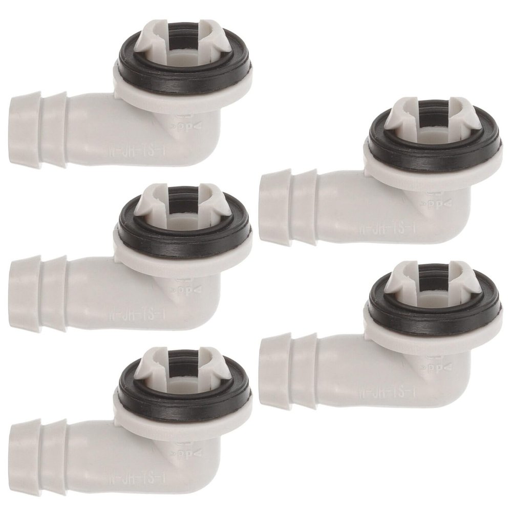 UPKOCH 5pcs Air Conditioning Drain Connector Drain Drain Hose Fitting Hose Connector for Split Units Fitting for Air Conditioner Drain Hose Connector Fitting