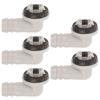 UPKOCH 5pcs Air Conditioning Drain Connector Drain Drain Hose Fitting Hose Connector for Split Units Fitting for Air Conditioner Drain Hose Connector Fitting view 1