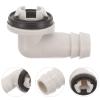 UPKOCH 5pcs Air Conditioning Drain Connector Drain Drain Hose Fitting Hose Connector for Split Units Fitting for Air Conditioner Drain Hose Connector Fitting view 2