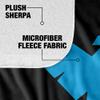 Batman Blanket, 60"x80", Nightwing Symbol Silky Touch Sherpa Back Super Soft Throw Blanket view 4