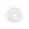 20Pcs Silicone Straw Plugs for Jar Lids Wooden Lid Stoppers with Sealing Design Easy to Clean and Use for Mason Jars Dust Protection and Straw Fixing view 2