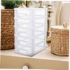 Amosfun Drawer Style Storage Box Desktop Organizer Makeup Organizer Sturdy Material Large Capacity Multi-tier view 2