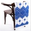 Rushnichok Ukrainian RUSHNYK Hand Embroidered Towel White Blue Wedding Decor 190 x 33 cm view 3