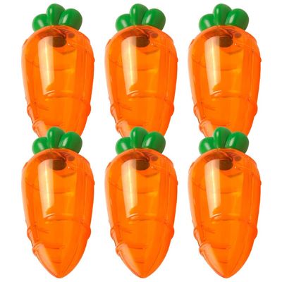 PartyKindom 6pcs Carrot Shaped Candy Boxes for Easter Cute Treat Storage for Party Favors Containers for Chocolates Sweets and Snacks Fun Addition to Celebrations