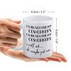 Compladeta Coworker Coffee Mugs I Will Not Kill My Coworkers Ok May Be 11 Oz White Boho Mug - Cute Coffee And Tea Mug - Ceramic Coffee Mugs For Women And Men view 2
