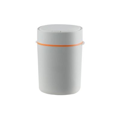 FRANCES Kitchen Garbage Can Garbage Can with Lid Toilet Bathroom Home Bedroom Kitchen Living Room Gap Garbage Can Office Trash Can (Color : B, Size : Small)
