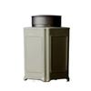 HEXEH Tea Tins Ceramic Tea Jars Chinese Retro Style Tea Canisters Loose Tea Leaf Jar, Porcelain Tea Pot Tea Storage Can with Airtight Double Lids, 380ML Tea Storage Container view 1