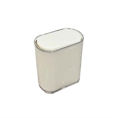 FRANCES Kitchen Garbage Can Trash Can, Fashionable Home Living Room, Light Luxury Trash Can, Bedroom, Creative Push-Type Bathroom Wastebasket with Lid Office Trash Can (Color : A)