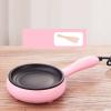 Plplaaoo 2 in 1 Electric Egg Poacher with Frying Pan  Multifunction Egg Maker with Auto Shut Off, Non-Stick Egg Cooker for Breakfast at Home (Pink) view 2